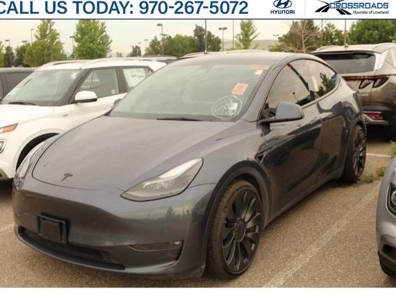 TESLA MODEL Y 2023 7SAYGDEF9PF773079 image